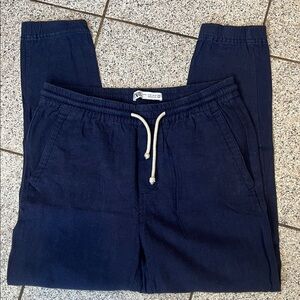 Zara Dark Blue Men's Sweatpants